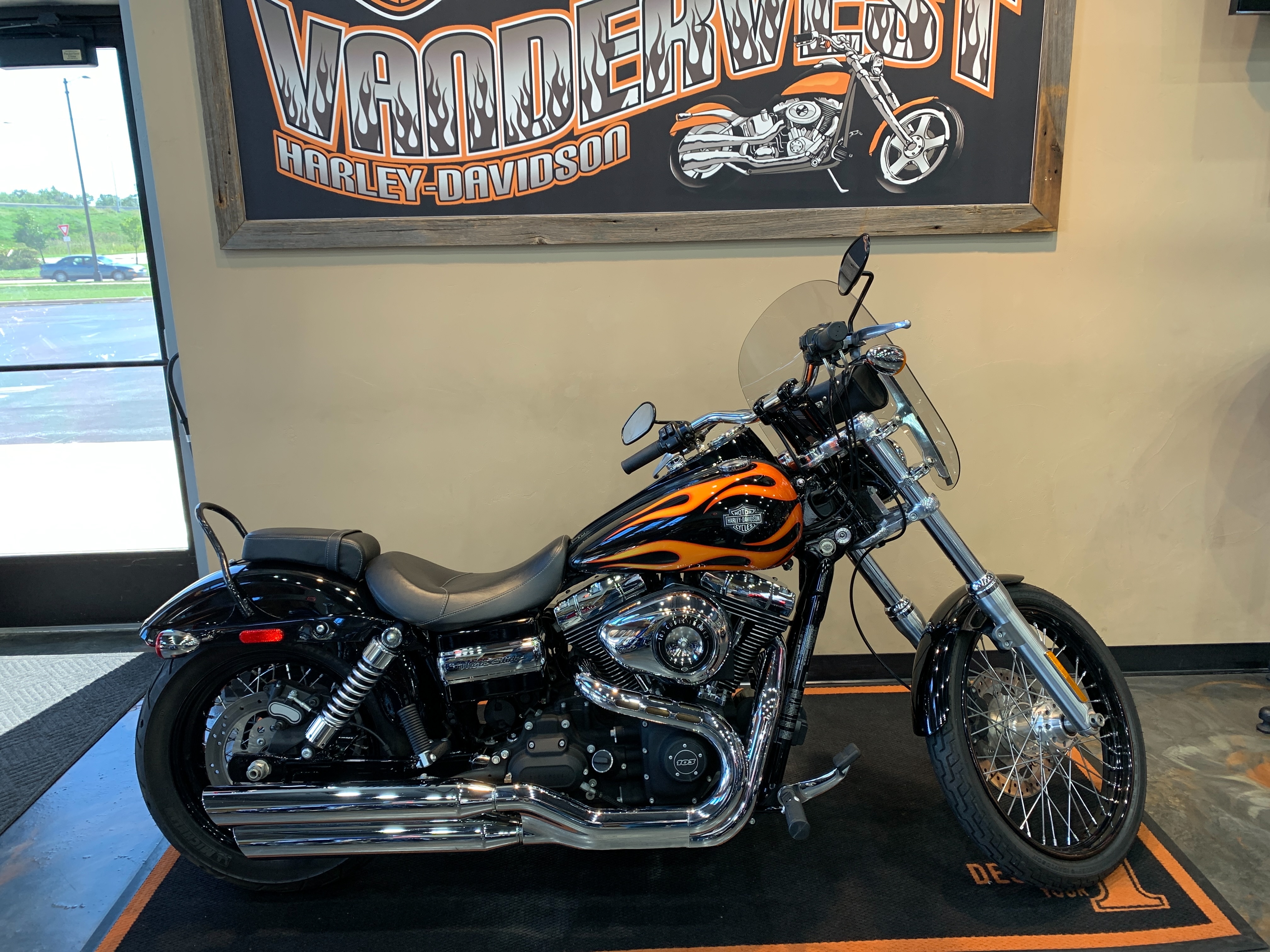 2012 Harley-Davidson Dyna Glide Wide Glide at Vandervest Harley-Davidson, Green Bay, WI 54303