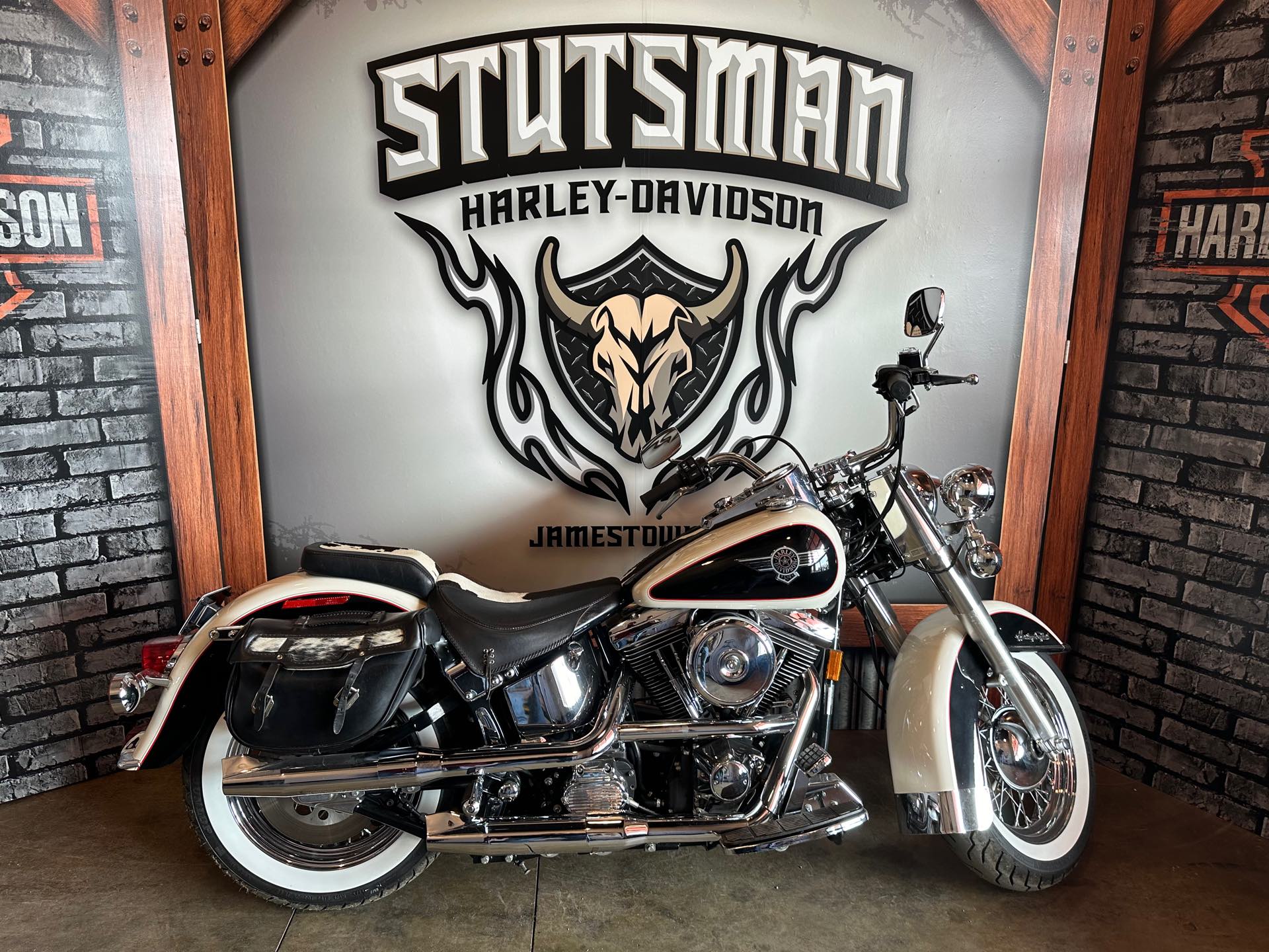 1993 Harley-Davidson FLSTN at Stutsman Harley-Davidson