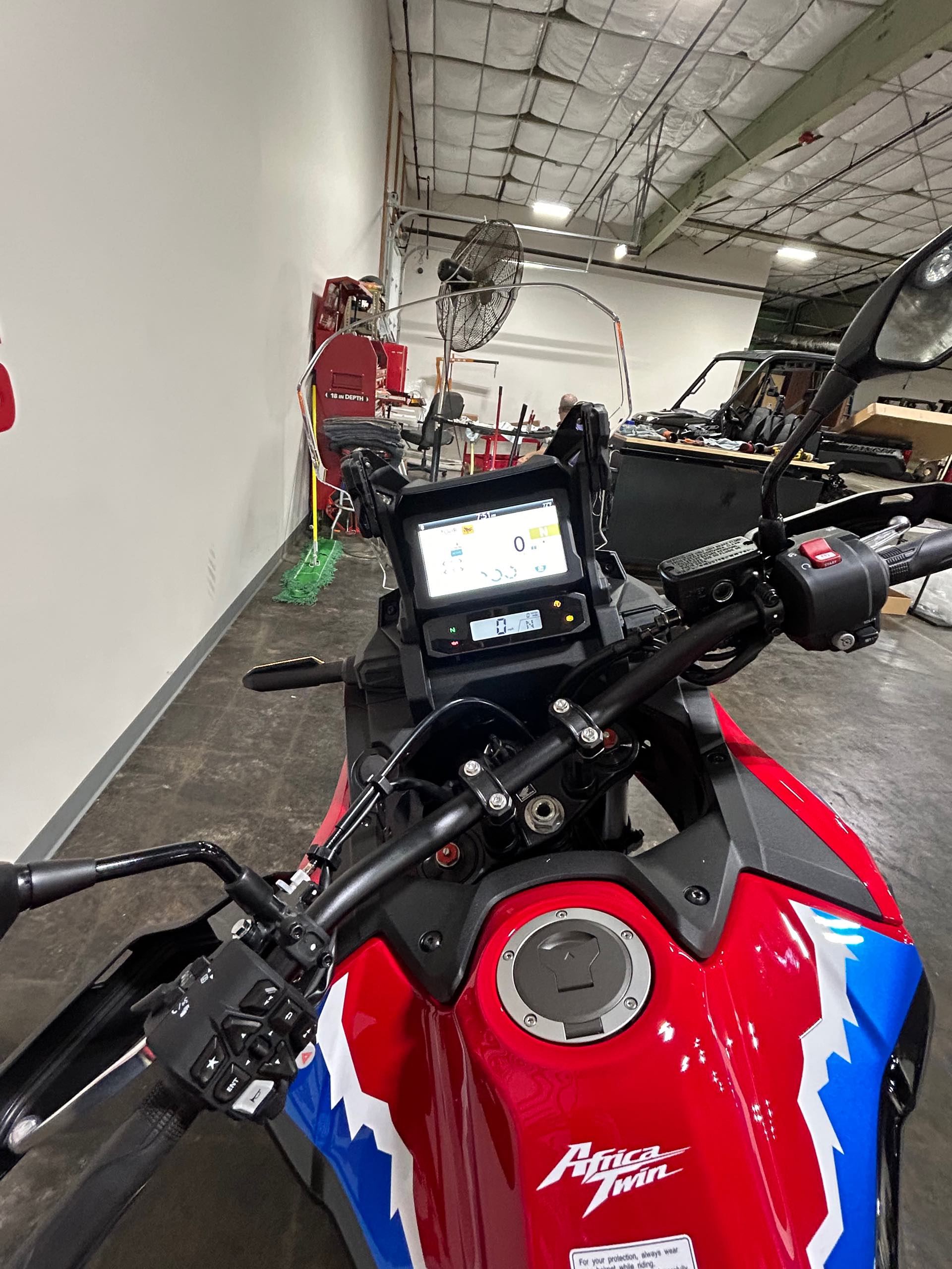 2024 Honda Africa Twin Base at Wood Powersports Harrison