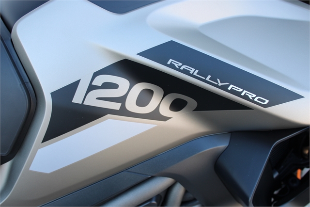 2025 Triumph Tiger 1200 Rally Pro at Eurosport Cycle