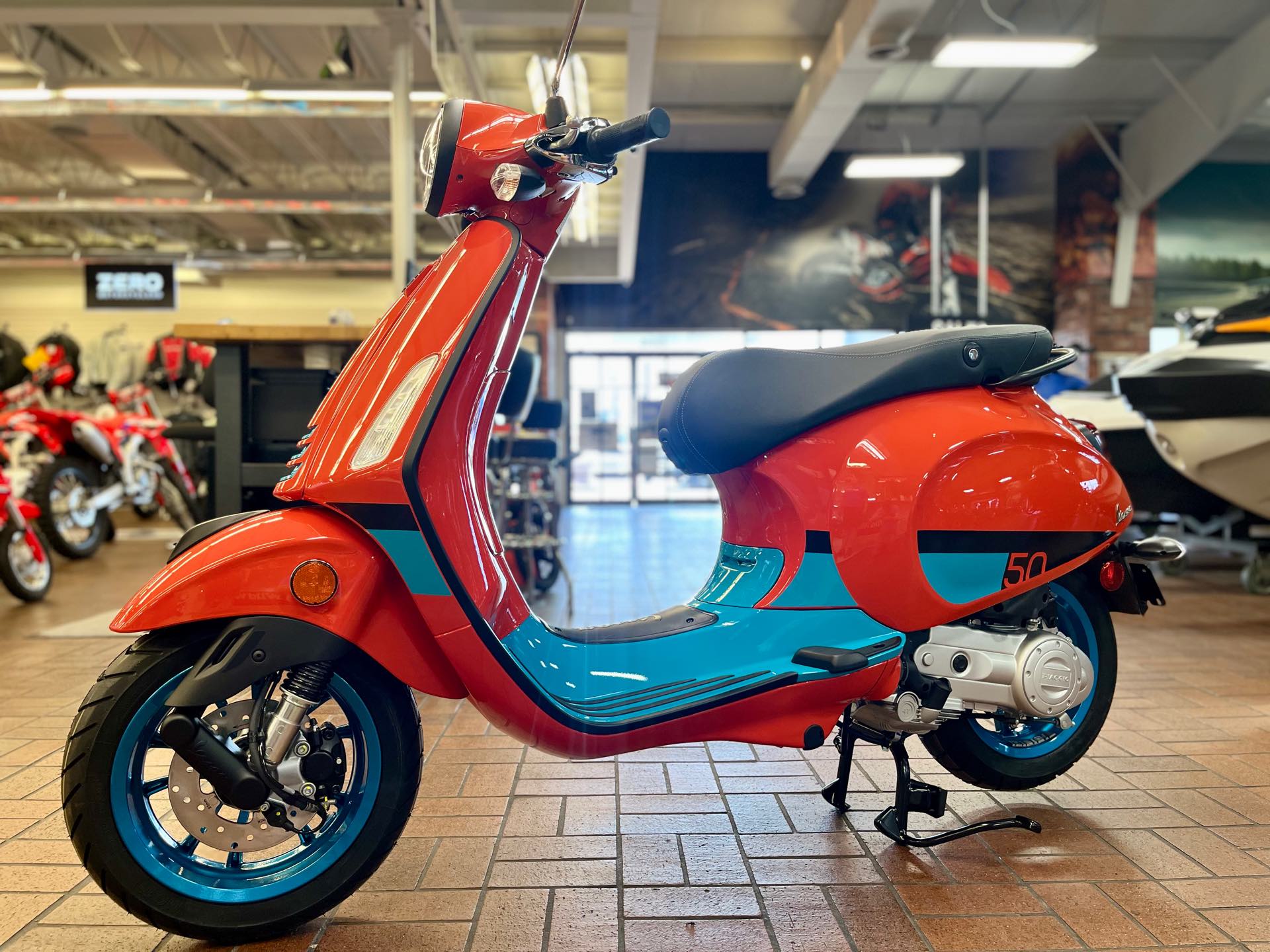 2023 Vespa Primavera 50 Color Vibe at Wild West Motoplex