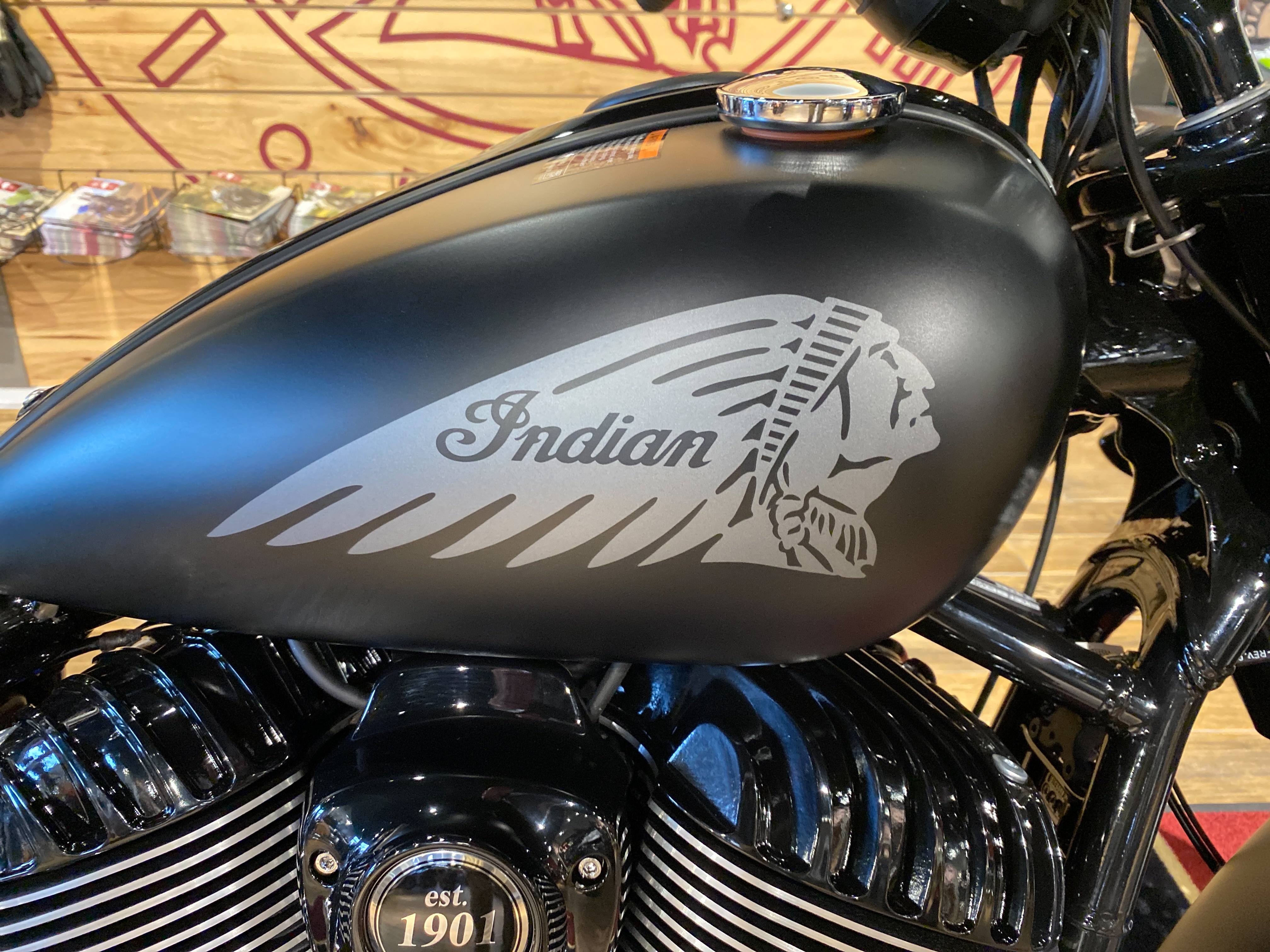 2022 Indian Motorcycle Chief Bobber Dark Horse at Frontline Eurosports