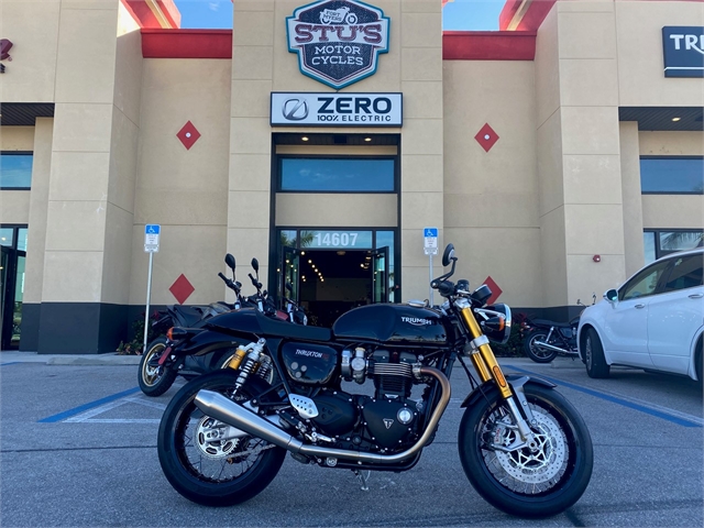 2022 Triumph Thruxton RS at Fort Myers