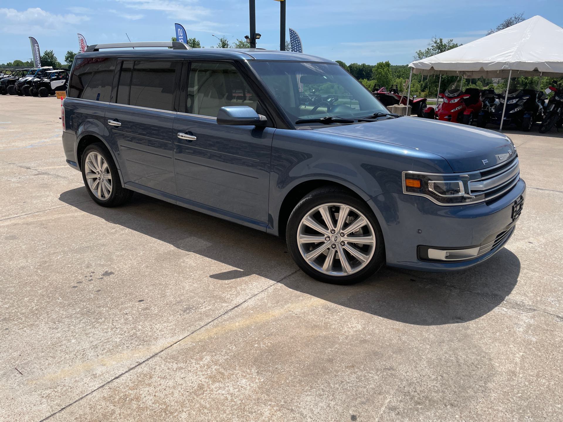 2018 Ford Flex at Head Indian Motorcycle