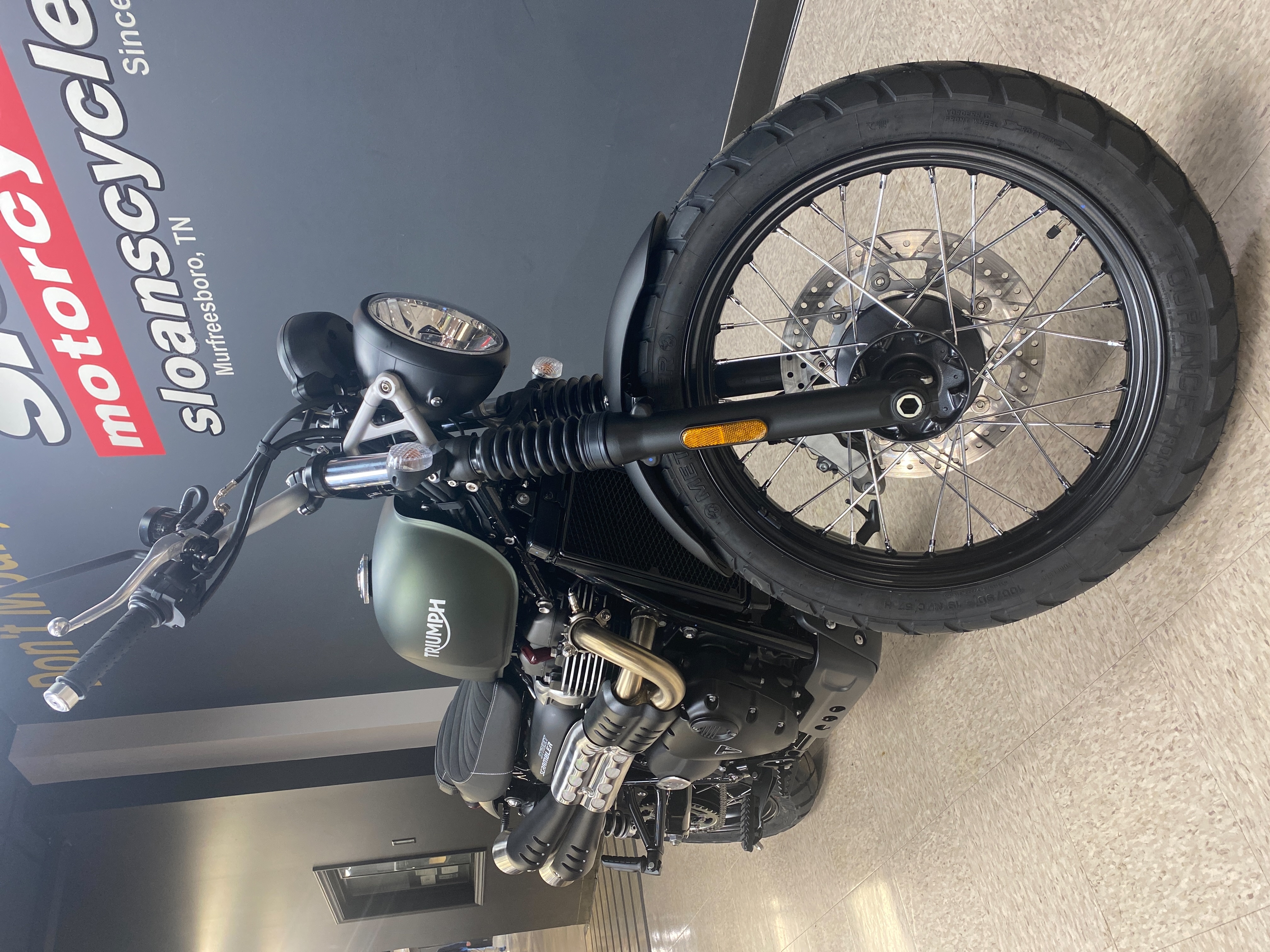 2022 Triumph Street Scrambler Base at Sloans Motorcycle ATV, Murfreesboro, TN, 37129