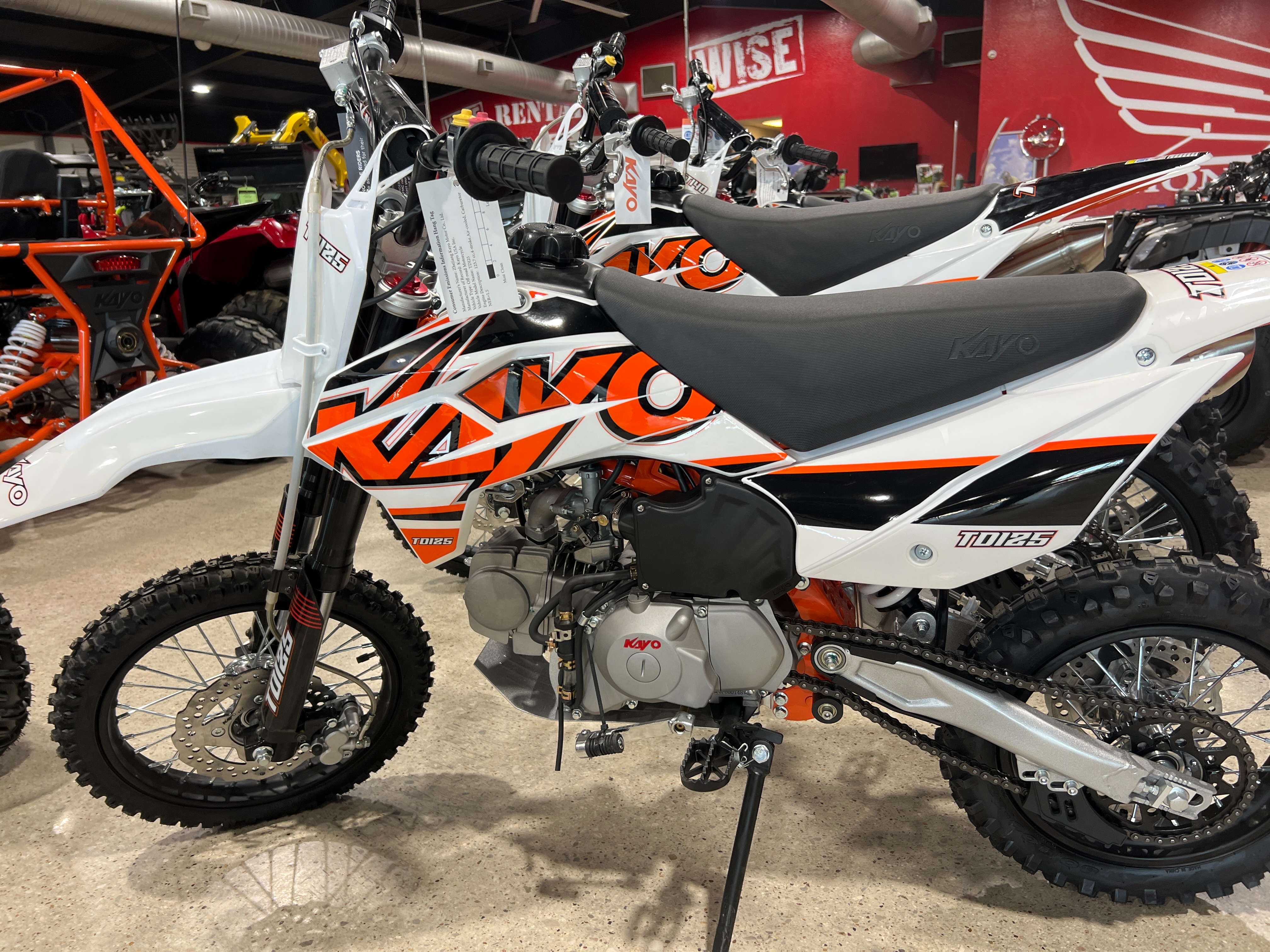 2024 Kayo TD 125 at Wise Honda