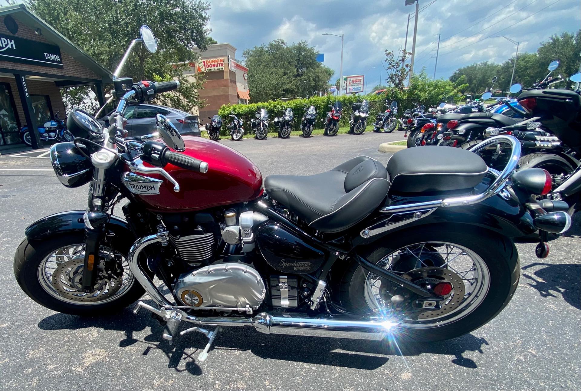 2023 Triumph Bonneville Speedmaster Base at Tampa Triumph, Tampa, FL 33614