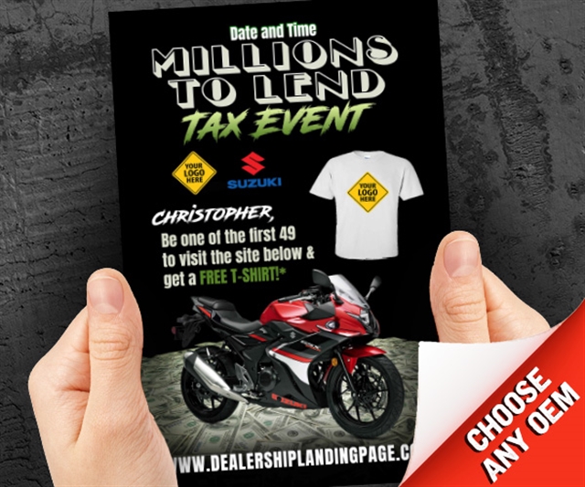Millions To Lend Tax Event Powersports at PSM Marketing - Peachtree City, GA 30269