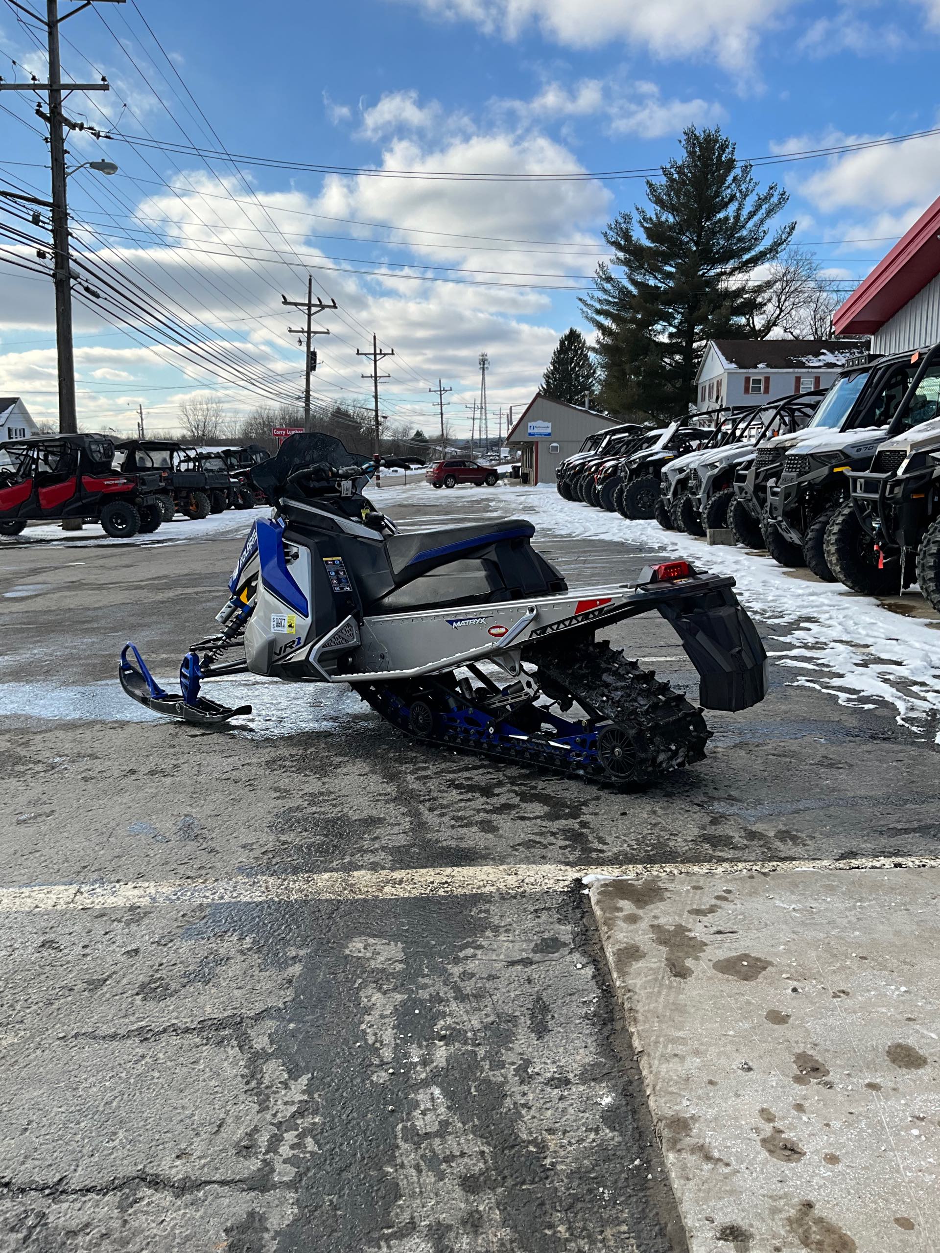 2021 Polaris INDY VR1 137 650 at Leisure Time Powersports of Corry