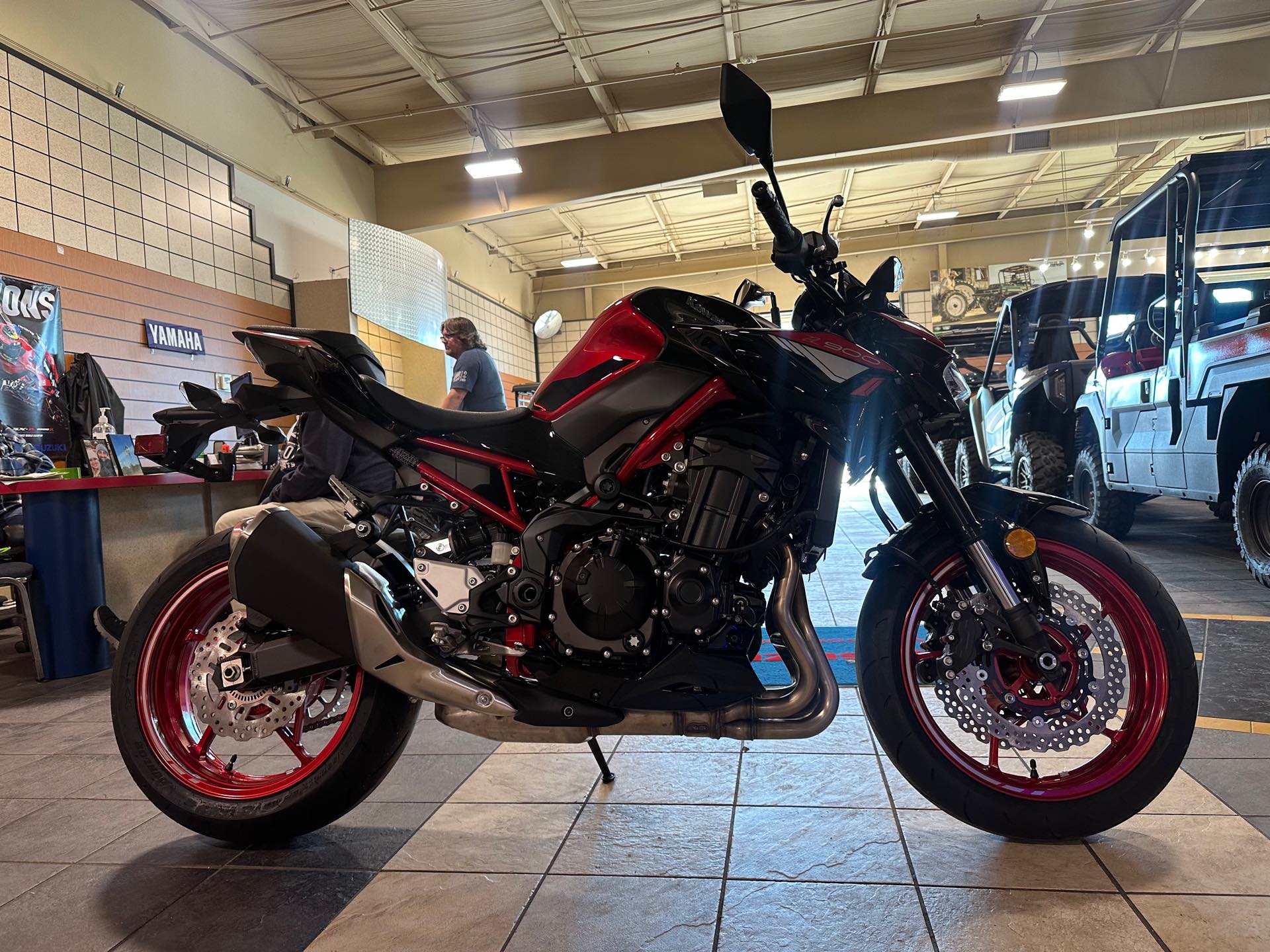 2024 Kawasaki Z900 ABS at Wood Powersports Fayetteville