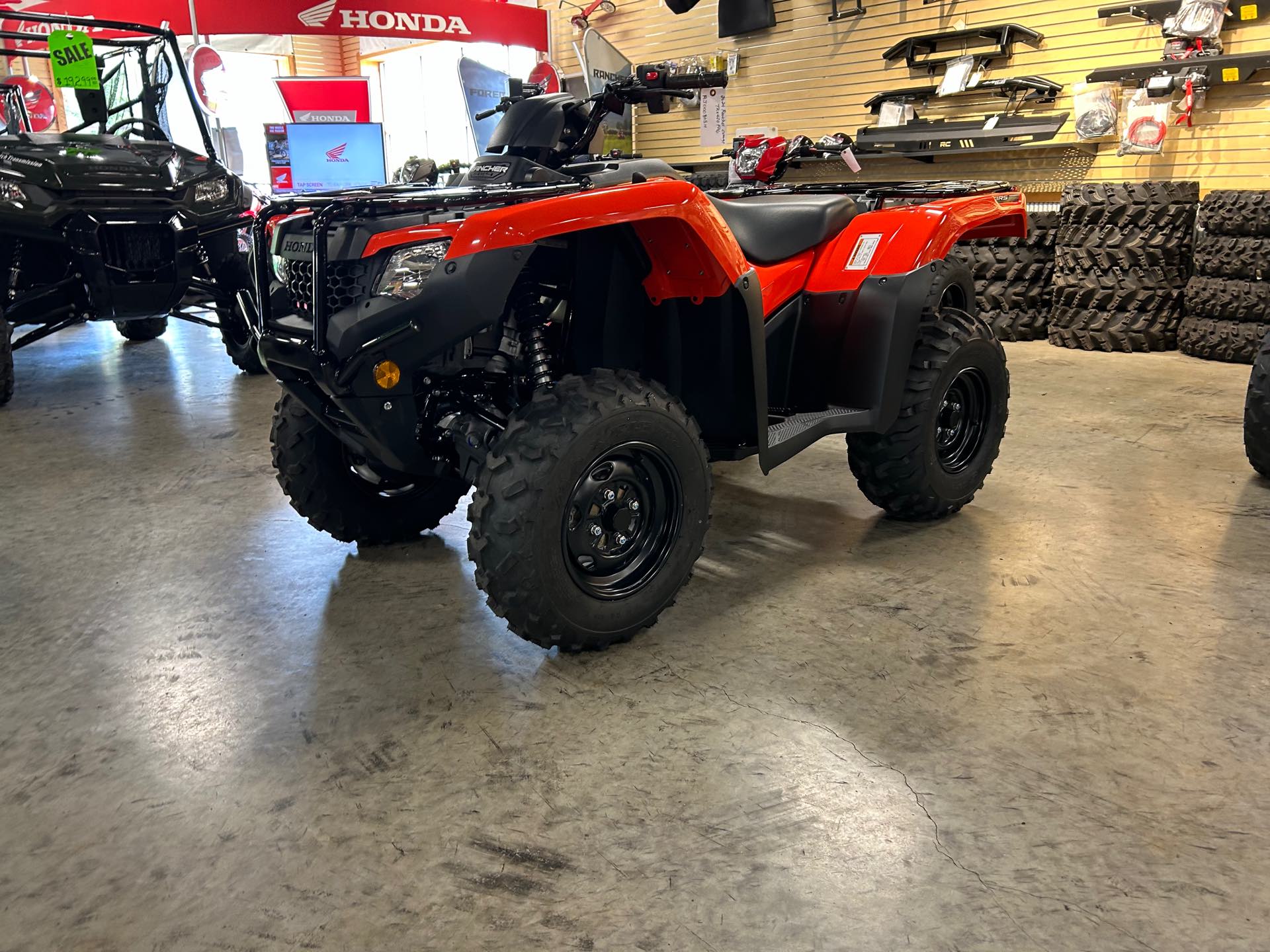 2024 HONDA TRX420FA6R 4X4 Automatic DCT IRS EPS at ATV Zone, LLC