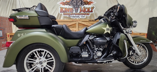2022 Harley-Davidson Trike Tri Glide Ultra (G.I. Enthusiast Collection) at Lone Wolf Harley-Davidson