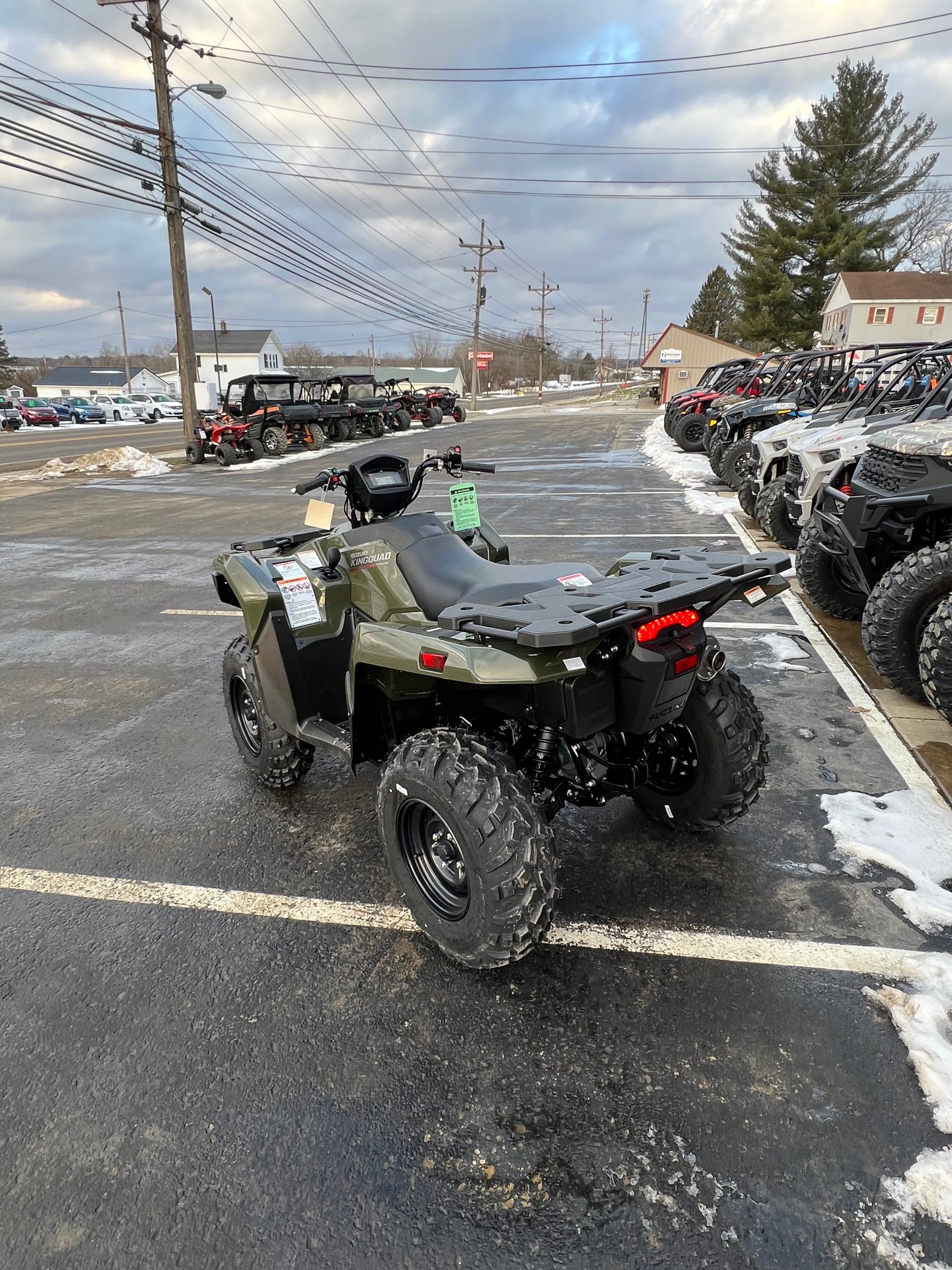 2022 Suzuki KingQuad 750 AXi at Leisure Time Powersports of Corry