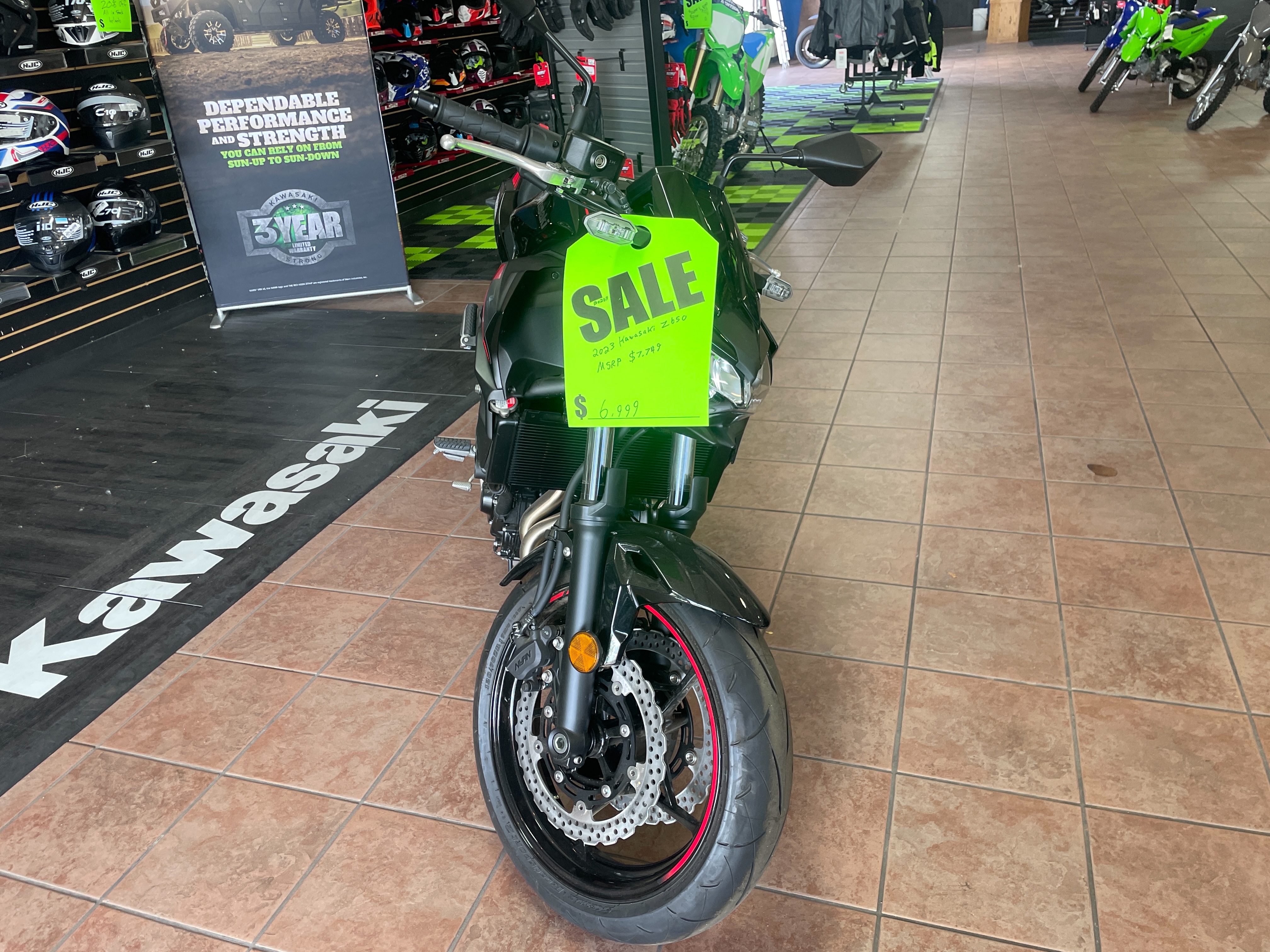 2023 Kawasaki Z650 Base at Santa Fe Motor Sports