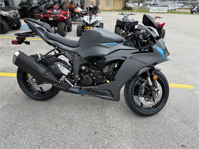 2025 Kawasaki Ninja ZX-6R Base at Jacksonville Powersports, Jacksonville, FL 32225