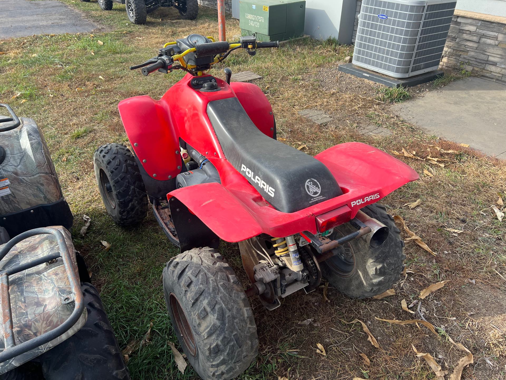 2002 POLARIS 500 SCRAMBLER at Interlakes Sport Center