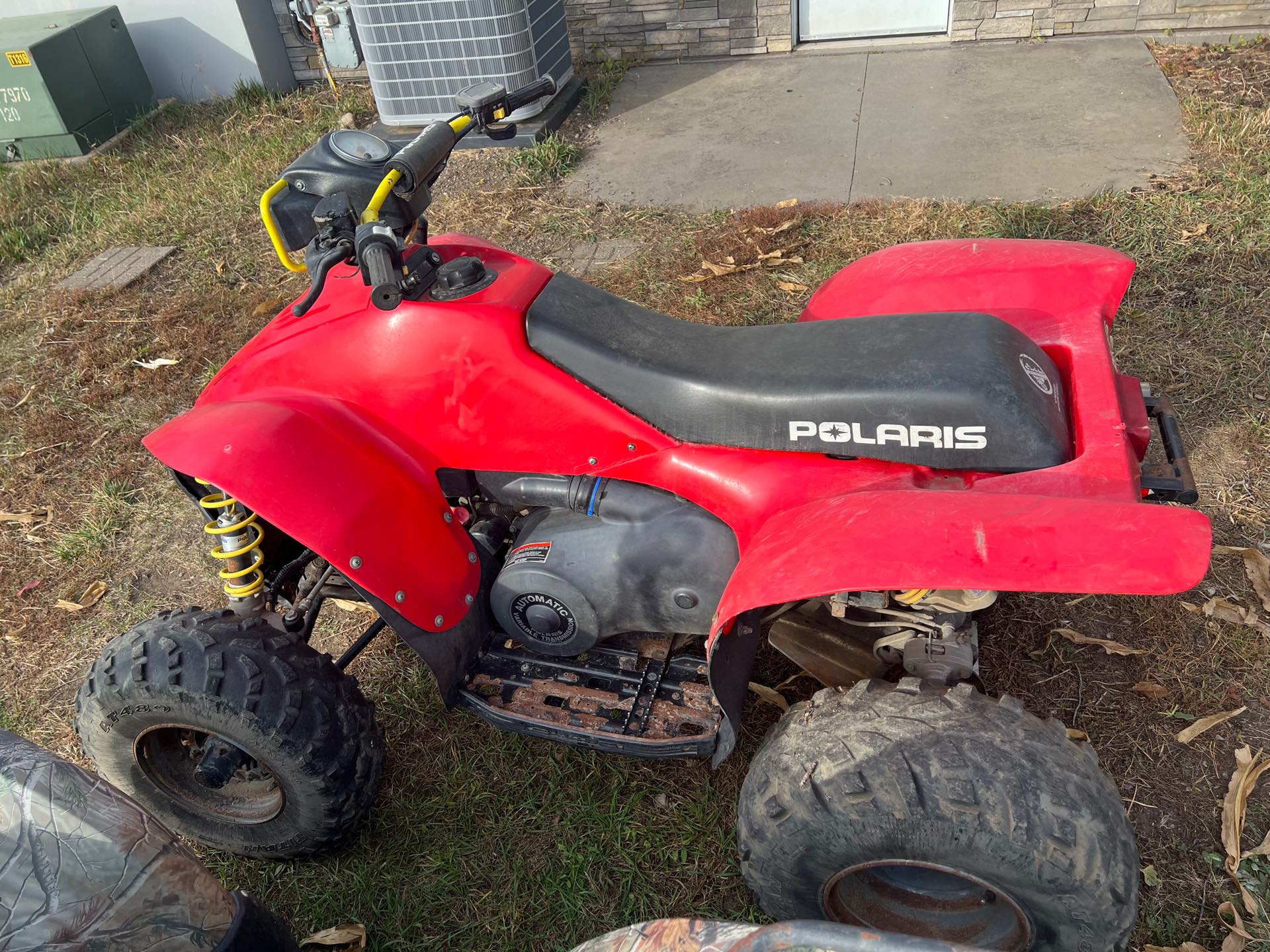 2002 POLARIS 500 SCRAMBLER at Interlakes Sport Center