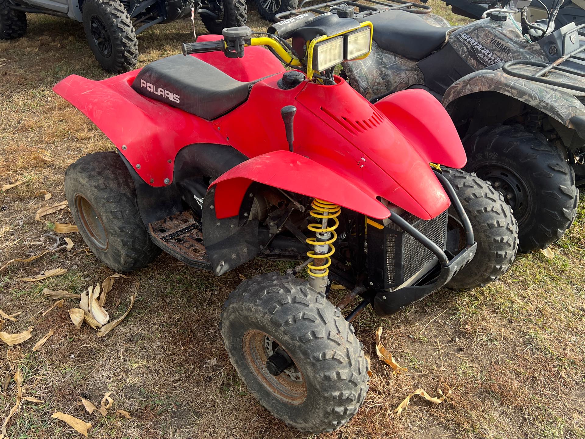 2002 POLARIS 500 SCRAMBLER at Interlakes Sport Center