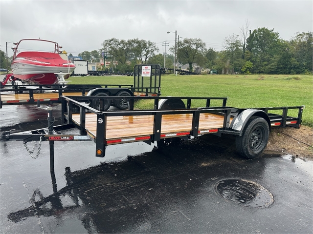 2025 Barlow 6 12 X 14 SINGLE AXLE NON TILT TRAILER 4 REAR GATE at ATVs and More