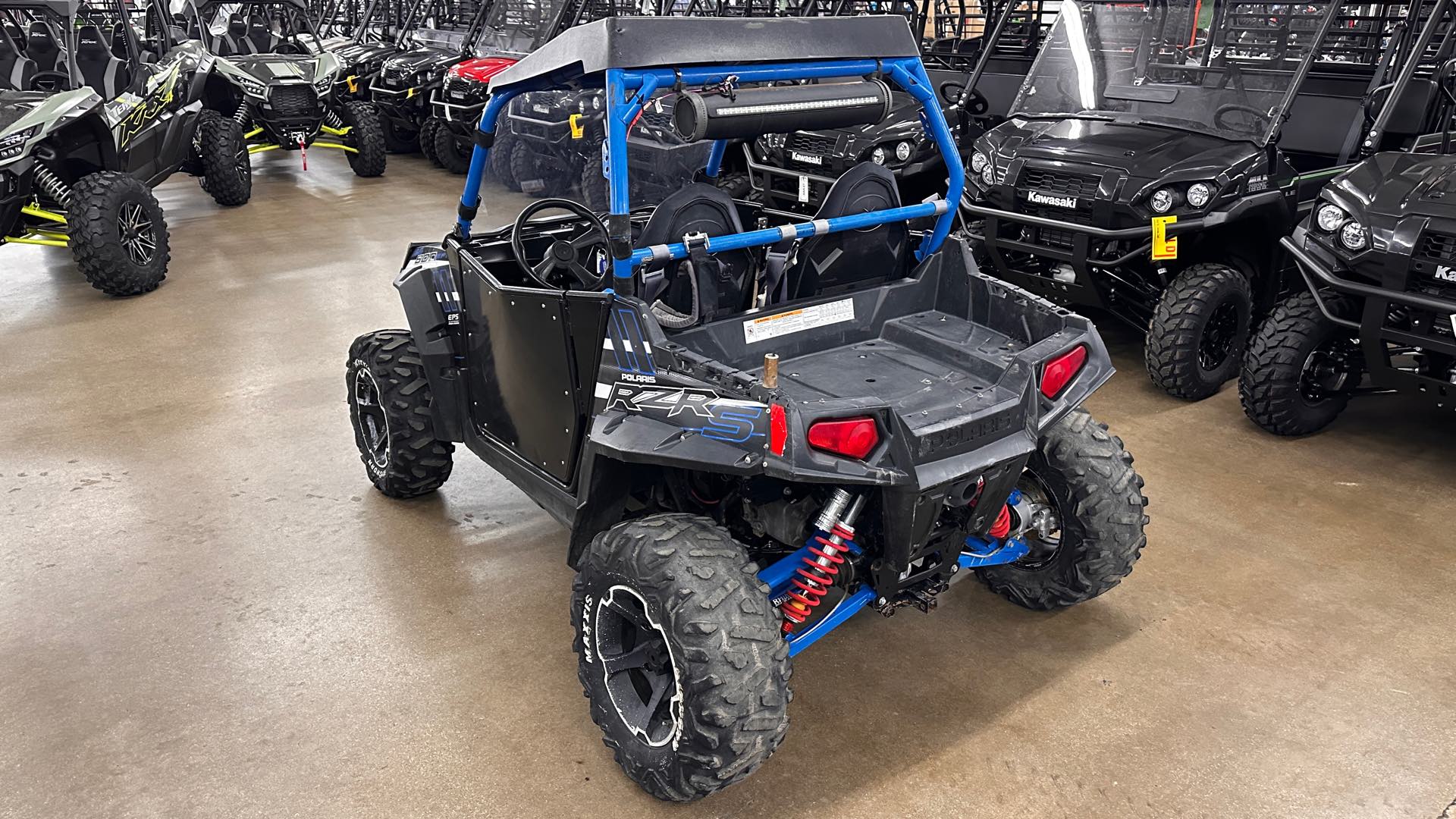 2014 Polaris RZR S 800 EPS Stealth Black LE at ATVs and More