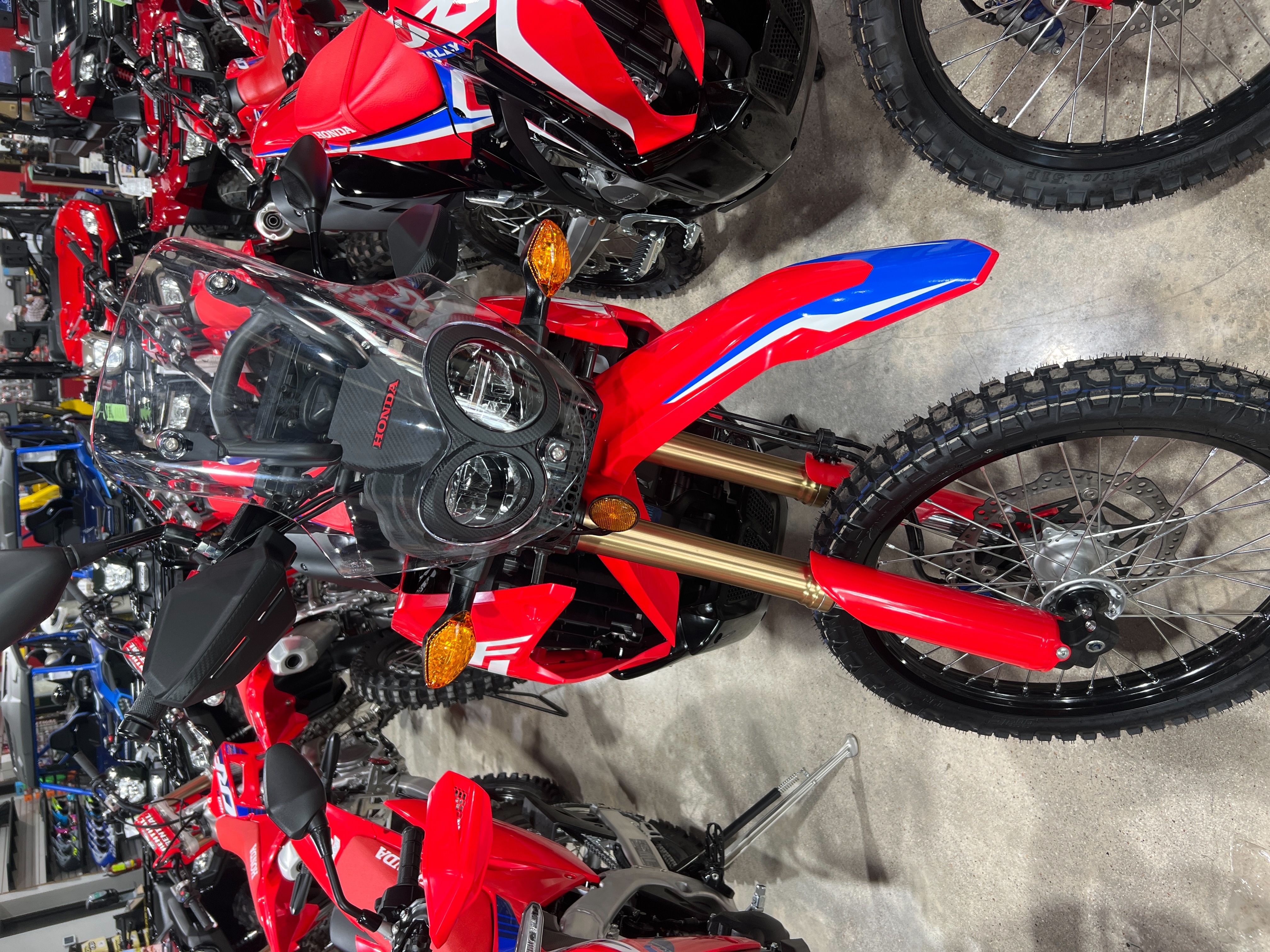 2023 Honda CRF 300L Rally at Wise Honda