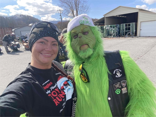 2024 Santa Selfies Photos at Smoky Mountain HOG