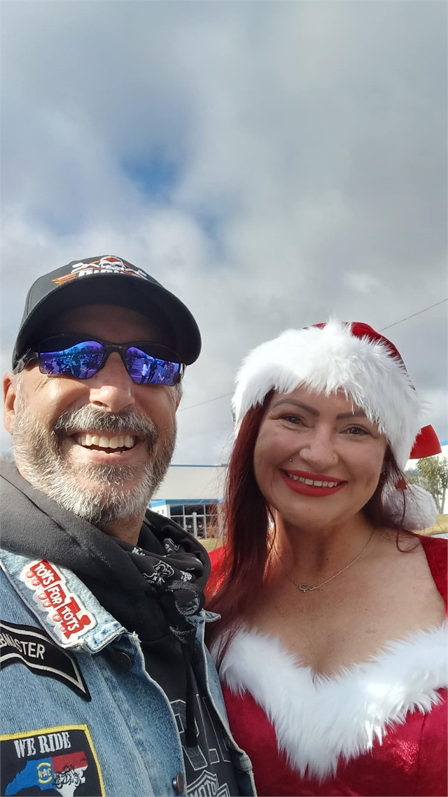 2024 Santa Selfies Photos at Smoky Mountain HOG