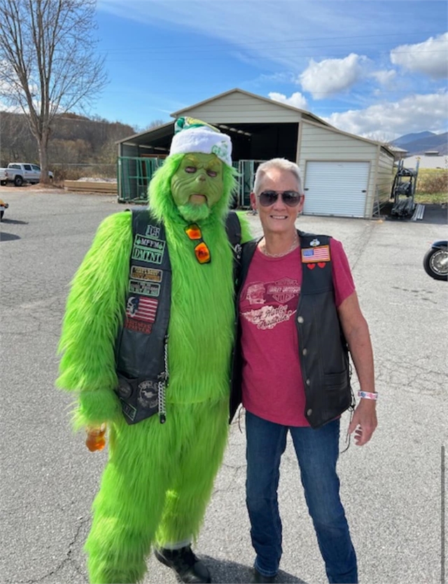 2024 Santa Selfies Photos at Smoky Mountain HOG