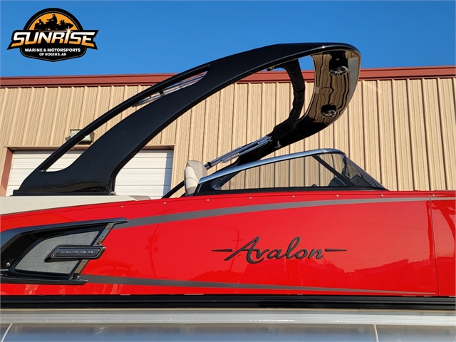 2023 Avalon Excalibur - 27 FT Quad Lounge Windshield at Sunrise Marine & Motorsports