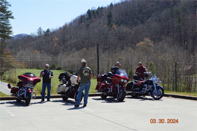 2024 March 30 Robert's Into The Foothills Ride Photos at Smoky Mountain HOG