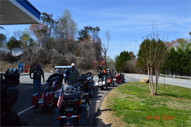 2024 March 30 Robert's Into The Foothills Ride Photos at Smoky Mountain HOG