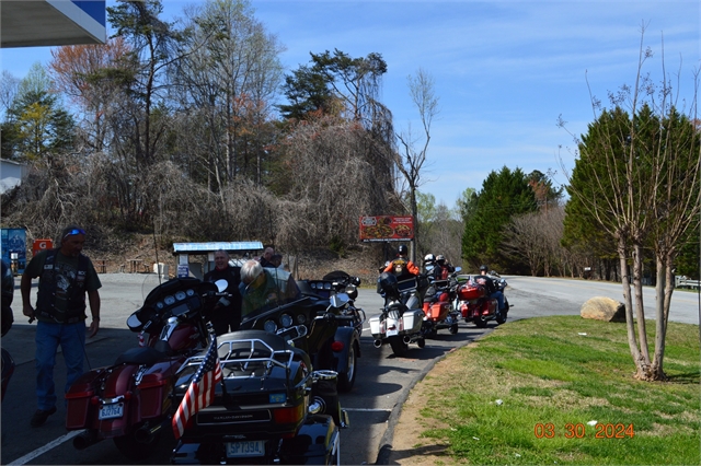 2024 March 30 Robert's Into The Foothills Ride Photos at Smoky Mountain HOG