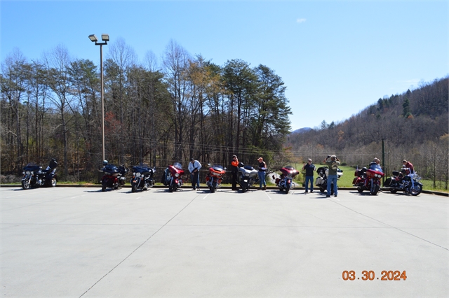 2024 March 30 Robert's Into The Foothills Ride Photos at Smoky Mountain HOG