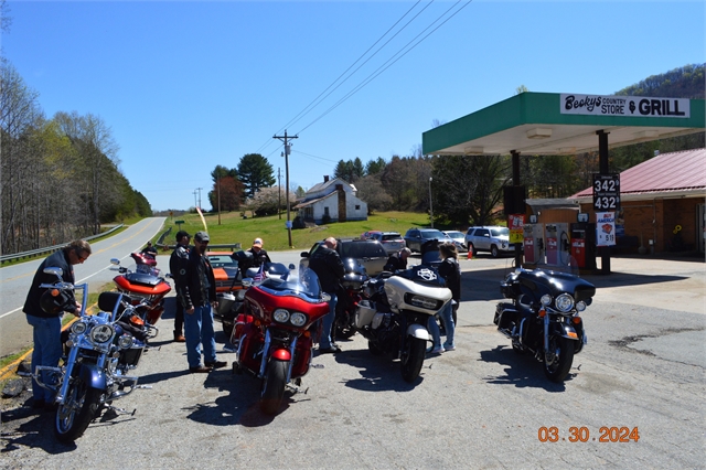 2024 March 30 Robert's Into The Foothills Ride Photos at Smoky Mountain HOG