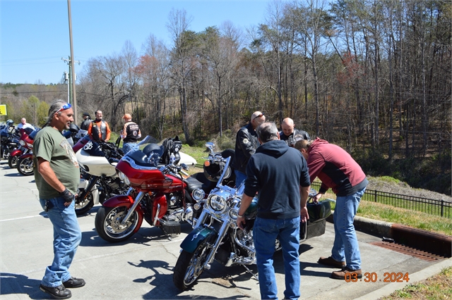 2024 March 30 Robert's Into The Foothills Ride Photos at Smoky Mountain HOG