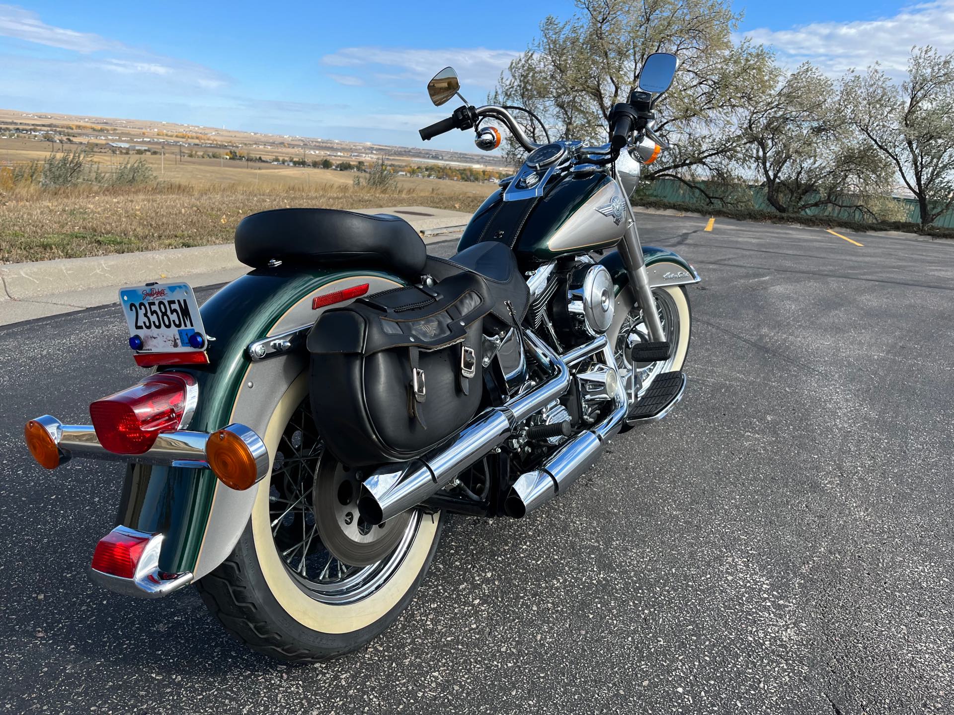 1996 Harley Davidson Heritage Softail Nostalgia FLSTN at Mount Rushmore Motorsports