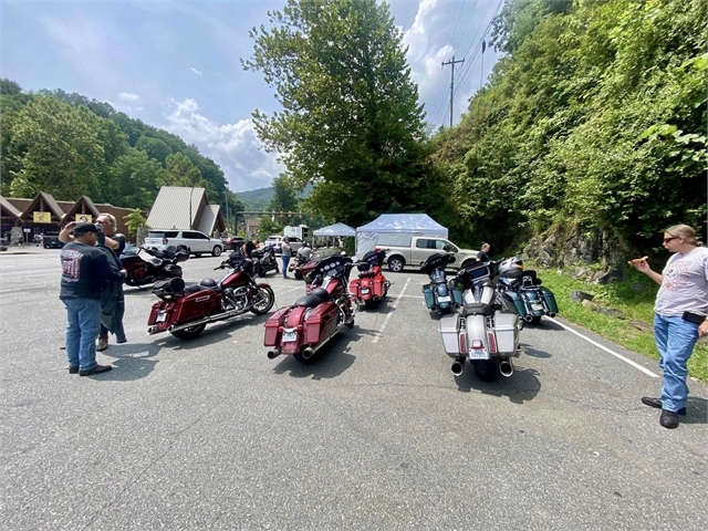 2024 July 27 Dealer T-Shirt Challenge Ride Photos at Smoky Mountain HOG