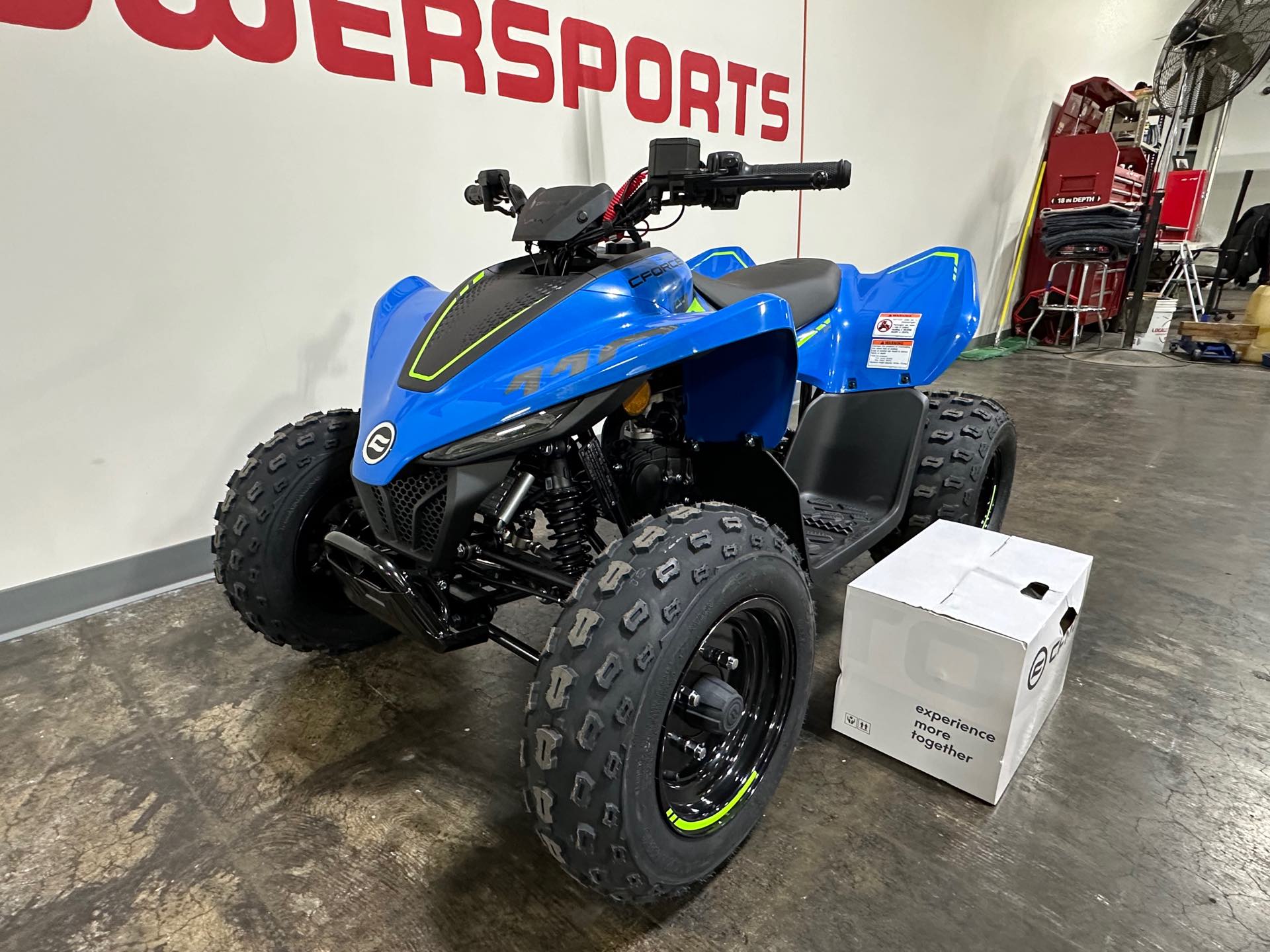 2024 CFMOTO CFORCE 110 at Wood Powersports Harrison