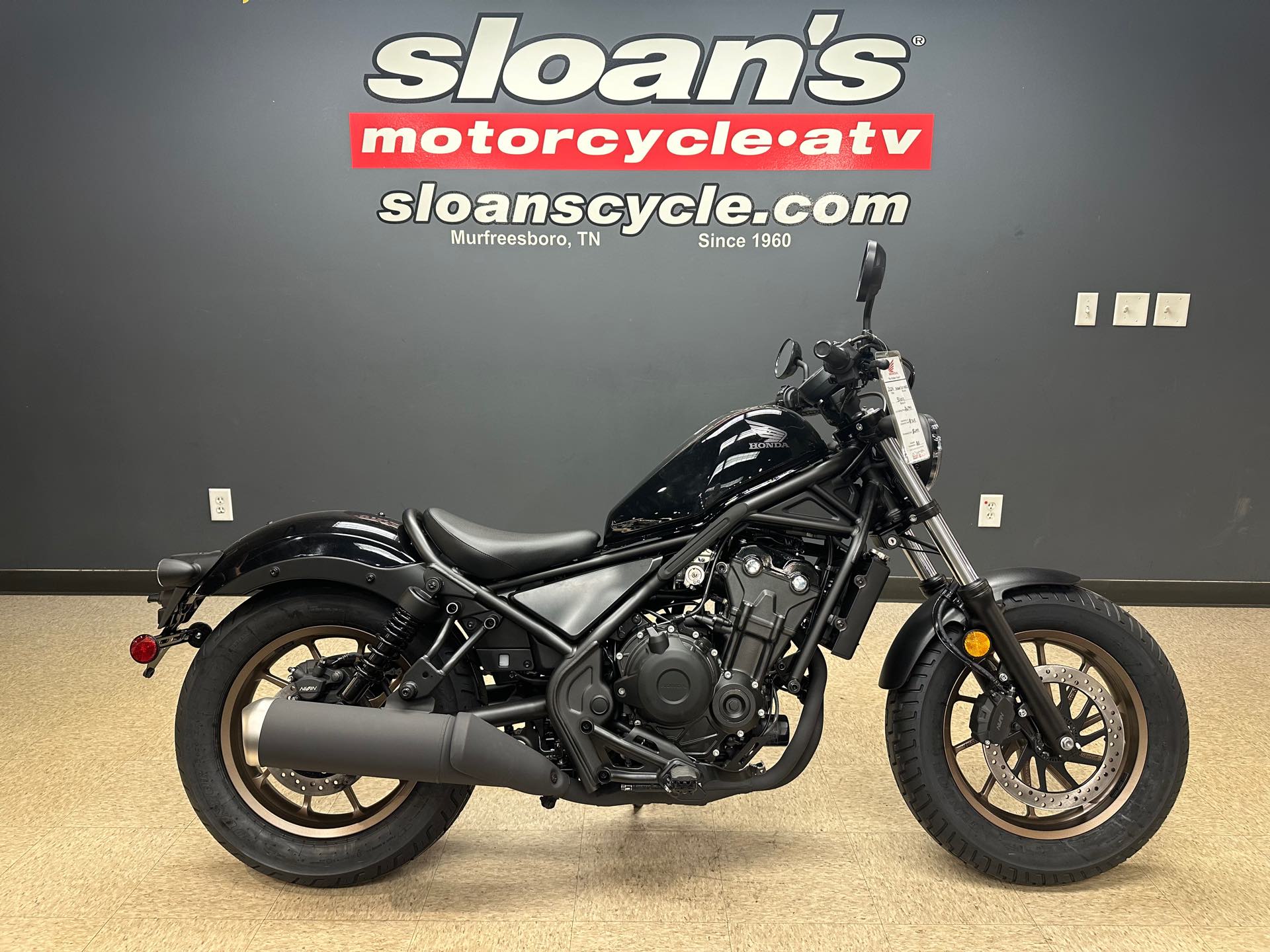 2024 Honda Rebel 500 ABS at Sloans Motorcycle ATV, Murfreesboro, TN, 37129