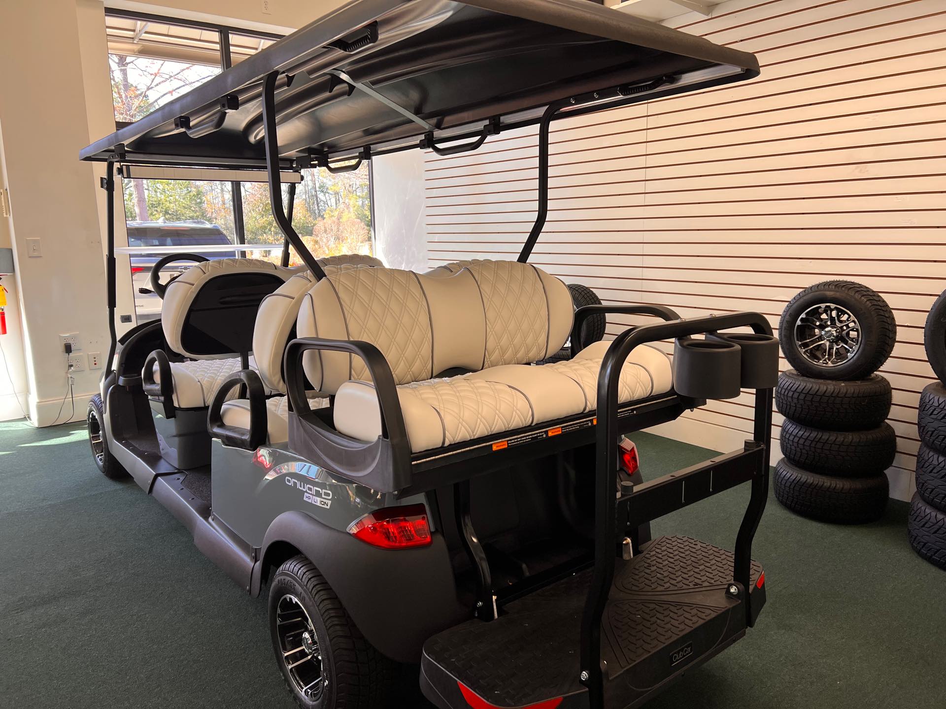 2025 Club Car Onward 6 Passenger High Performance at Bulldog Golf Cars