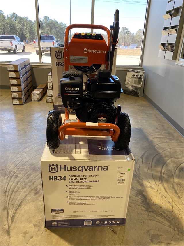 2022 Husqvarna Power Pressure Washers HB34-3400 PSI at R/T Powersports