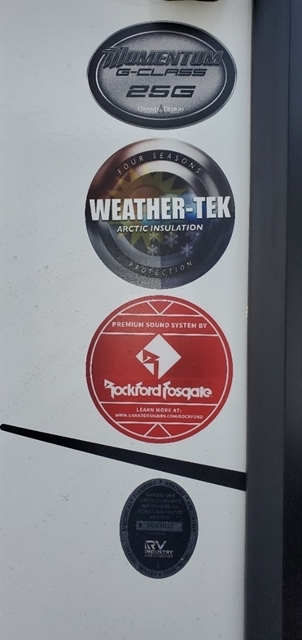 2020 Grand Design Momentum G-Class (Travel Trailer) 25G ...