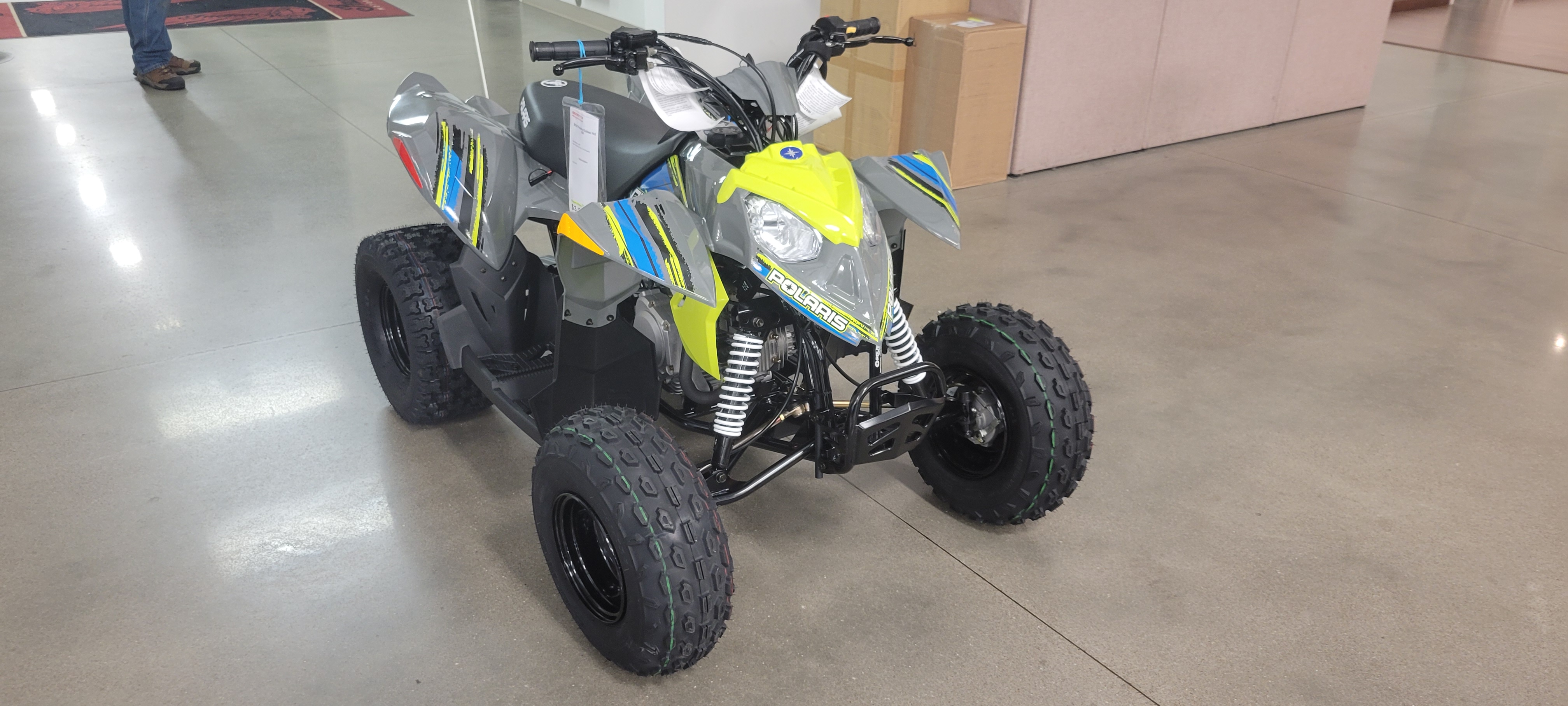 2023 Polaris Outlaw 110 EFI at Brenny's Motorcycle Clinic, Bettendorf, IA 52722