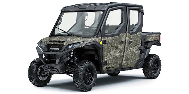 2025 Kawasaki RIDGE Crew HVAC Camo at ATVs and More